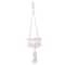 Panier suspendu en macramé de 66 cm (26 po) par Ashland